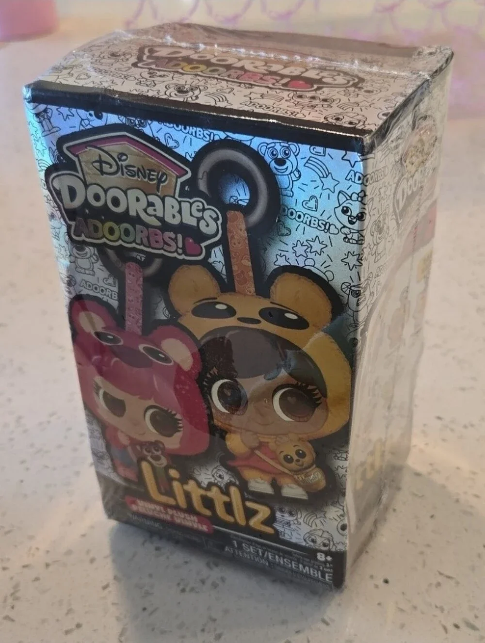 SEALED -Disney Doorables Adoorbs! Littlz Vinyl Plush 06 Devin / Jack Skellington